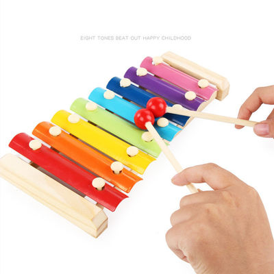 Xylophone en bois Toy Music Instrument Non Toxic d'enfants unisexes de bébé