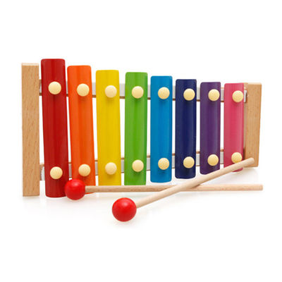 Xylophone en bois Toy Music Instrument Non Toxic d'enfants unisexes de bébé