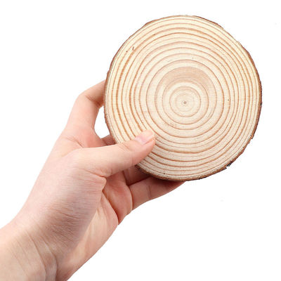 Le bois naturel non fini de 16CM découpe les métiers en tranches en bois de disques