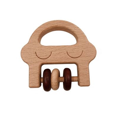 Médecins Set en bois de Teether de 5.5cm en bois médical de silicone