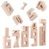 Jouets en bois éducatifs ISO9001 de Digital de maths de blocs d'alphabet et de nombre