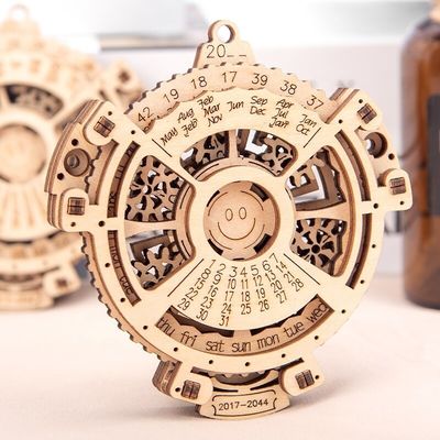 1cm 3d assortissant le puzzle perpétuel de boîte en bois de puzzle bloque les jouets en bois