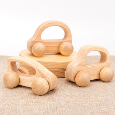 Voiture ISO9001 Toy Police Montessori en bois unisexe de hêtre