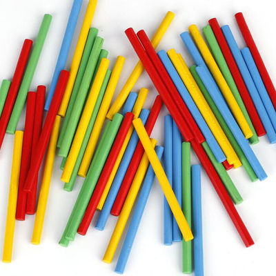 Toxique en bois de Toy Montessori Counting Blocks Non de maths de Digital 23cm de nombre