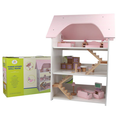 Ornemente les meubles miniatures  House Furniture en bois de la maison de poupée ISO9001
