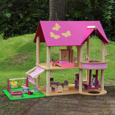 Jouets en bois  Dream House de Chambre de poupée de château des enfants ISO9001