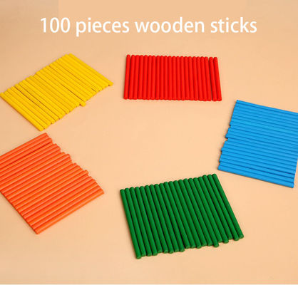 15cm non-toxique Montessori comptant le conseil en bois de multiplication de conseil