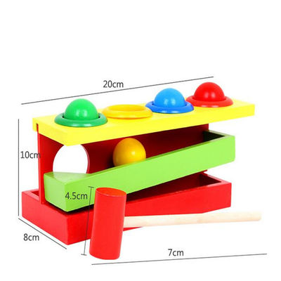 Le piloteur 10cm forment Toy Wooden Musical Instruments étant assorti