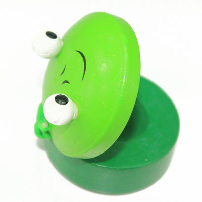 Clapet en bois Toy Handle Musical Instruments des castagnettes 2.5cm