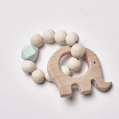 Dentition Ring Personalised Organic Wooden Teethers de crochet de bijoux