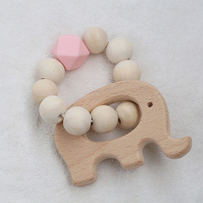 Dentition Ring Personalised Organic Wooden Teethers de crochet de bijoux