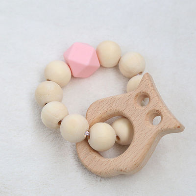 Dentition Ring Personalised Organic Wooden Teethers de crochet de bijoux