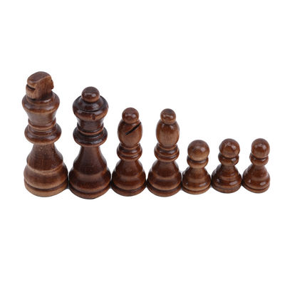 Le contrôleur en bois d'échiquier de cru des enfants 70mm a placé des jeux de divertissement