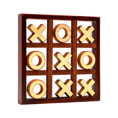 Jeu d'échecs en bois d'antiquité du divertissement 91mm et enfant de parent de conseil interactif