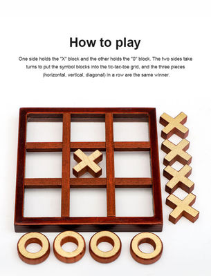 Jeu d'échecs en bois d'antiquité du divertissement 91mm et enfant de parent de conseil interactif