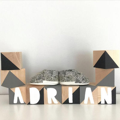 Mini blocs 10pcs en bois non finis pour des métiers rectangulaires