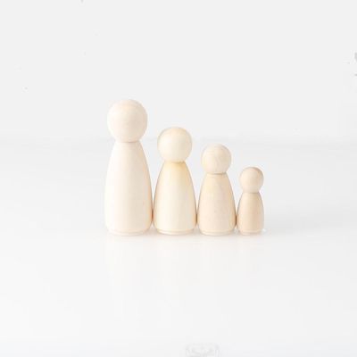 Peinture en bois du métier 100Pcs Peg Dolls Blank ISO9001