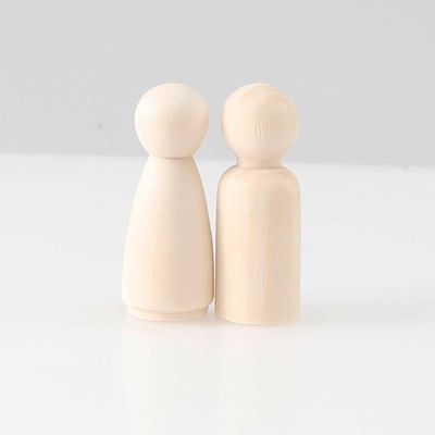 Peinture en bois du métier 100Pcs Peg Dolls Blank ISO9001