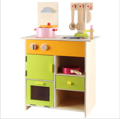 la cuisine miniature en bois de 69cm a placé la cuisine en bois de 48cm Minnie Mouse