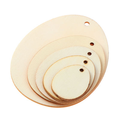 Les métiers en bois non finis de Chips Hanging 60mm masquent les blocs en bois