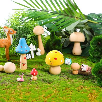 Le champignon en bois non fini naturel de la cheville 3cm joue 2,55 chez le graffiti des enfants