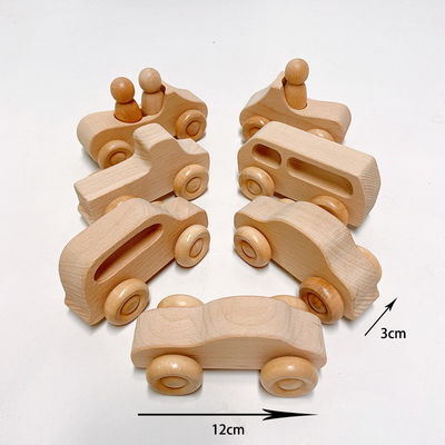 L'arc-en-ciel 35.5cm a coloré le grand bébé en bois de blocs constitutifs