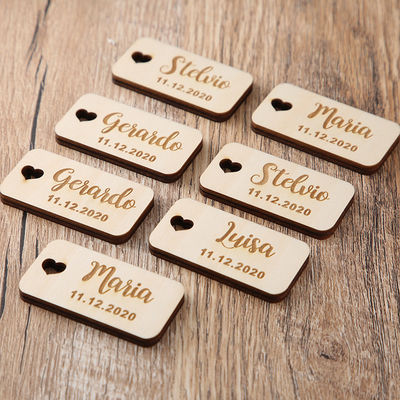 Noms de lieu les épousant en bois non-toxiques de meulage fins
