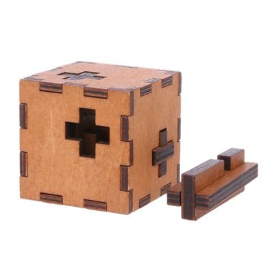 Boîte secrète en bois du puzzle ISO9001 pour l'essai de QI de cerveau d'enfants