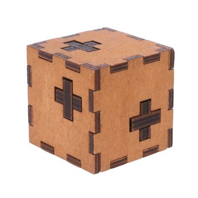 Boîte secrète en bois du puzzle ISO9001 pour l'essai de QI de cerveau d'enfants