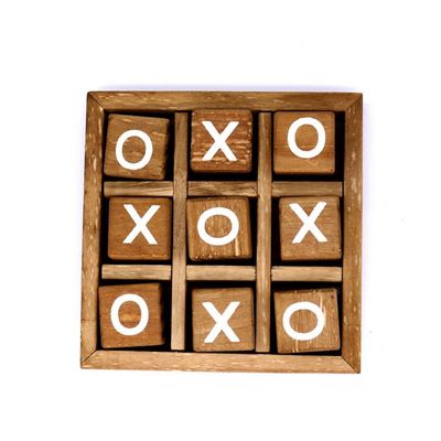 Jeu en bois de parent de l'interaction éducative XO d'enfant