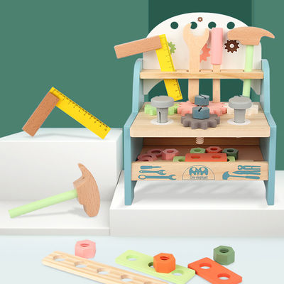 Outils d'établi d'InteractiveWooden d'enfant de parent pour le développement d'intelligence