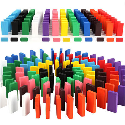 100 200 300 blocs constitutifs des dominos 500PCS en bois