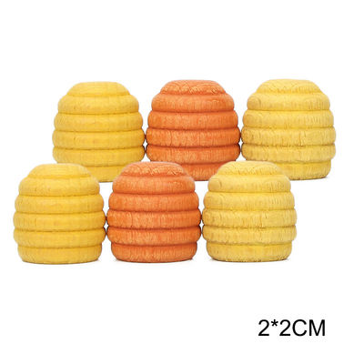 jouets en bois éducatifs de Montessori d'empileur de l'arc-en-ciel 6pcs