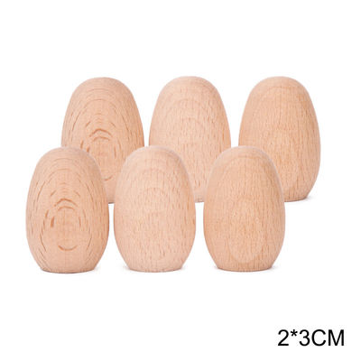 jouets en bois éducatifs de Montessori d'empileur de l'arc-en-ciel 6pcs