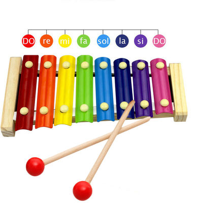 Piano et xylophone Toy With Wooden Frame de 8 notes