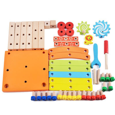 Chaise en bois Toy With Water Based Painted d'enfants de Montessori