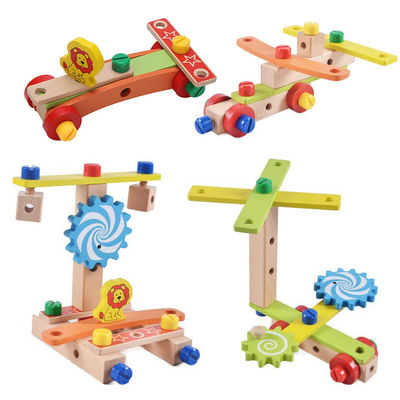 Chaise en bois Toy With Water Based Painted d'enfants de Montessori