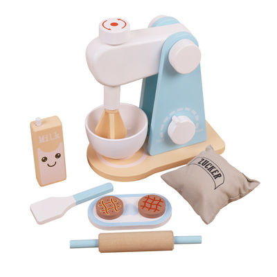 La première éducation d'enfants unisexes en bois feignent des jouets de cuisine