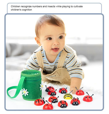 Jouets mathématiques en bois non-toxiques de Montessori pour des enfants en bas âge