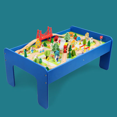 Constructeur Wooden Board Game de Mini Wooden 88pcs City Road