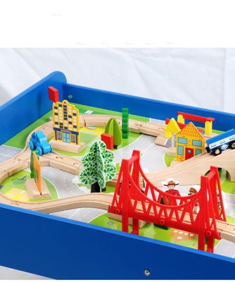 Constructeur Wooden Board Game de Mini Wooden 88pcs City Road
