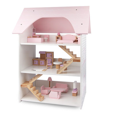 Enfants à base d'eau de Mini Wooden Simulation House For de revêtement