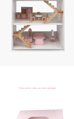Enfants à base d'eau de Mini Wooden Simulation House For de revêtement