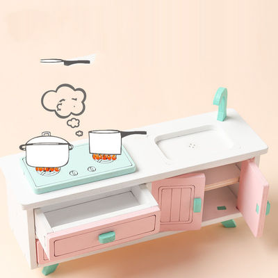 Jouets de Mini Montessori Wooden Girls Bedroom sans des bavures