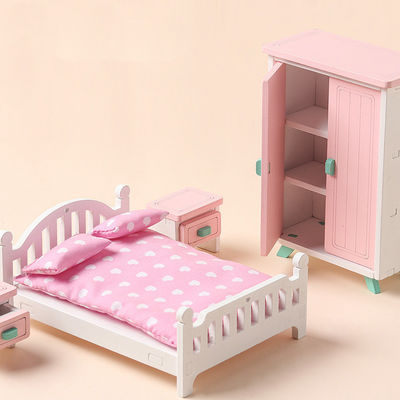 Jouets de Mini Montessori Wooden Girls Bedroom sans des bavures