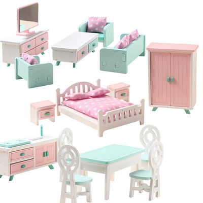 Jouets de Mini Montessori Wooden Girls Bedroom sans des bavures