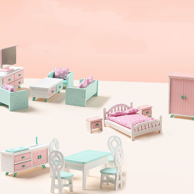 Jouets de Mini Montessori Wooden Girls Bedroom sans des bavures