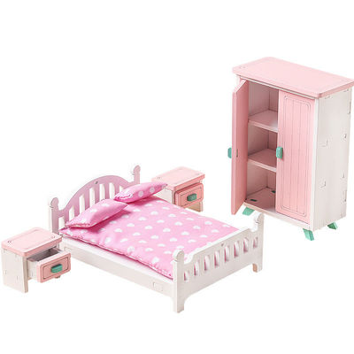 Jouets de Mini Montessori Wooden Girls Bedroom sans des bavures