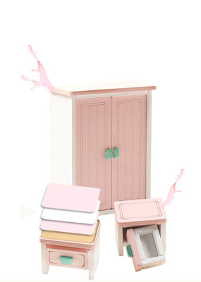 Jouets de Mini Montessori Wooden Girls Bedroom sans des bavures