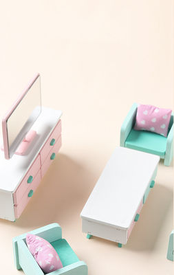 Jouets de Mini Montessori Wooden Girls Bedroom sans des bavures